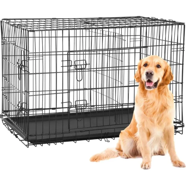 42" Heavy-Duty Dog Crate