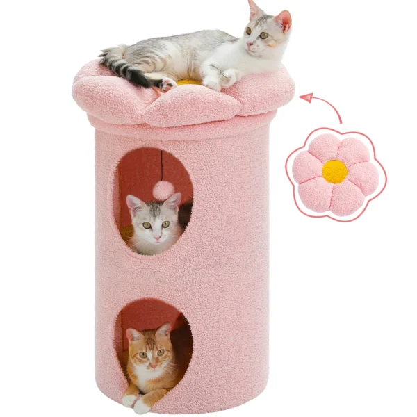 2-Storey Cat Bed Condo